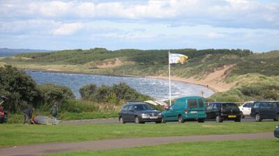 Photo 6x4 High tide, Gullane A cool breezy day and none of the usual crow c2008