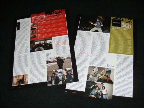 LAMB OF GOD magazine clippings  - Image 4 of 4