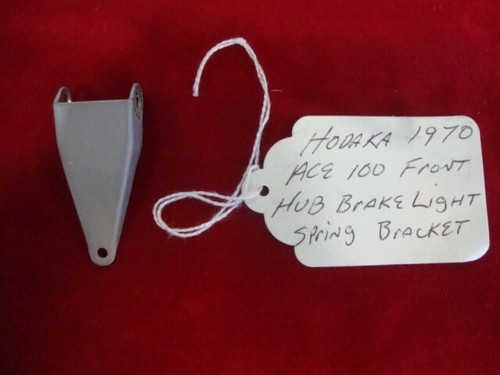 Hodaka Motorcycle front brake light switch spring bracket. | eBay