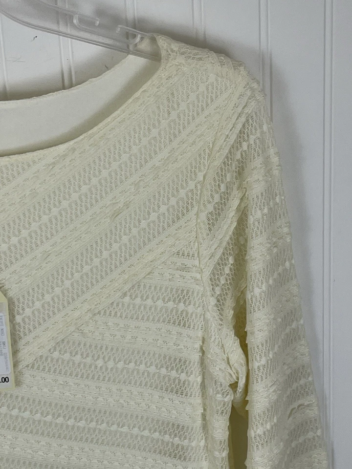 Vestido Vaina M.S.P Para Mujer Max Studio Marfil Encaje Talla XL NUEVO Foto 4 de 4