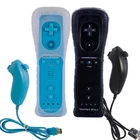 Built in Motion Plus Remote Controller &Nunchuck for Nintendo Wii /Wii U Console
