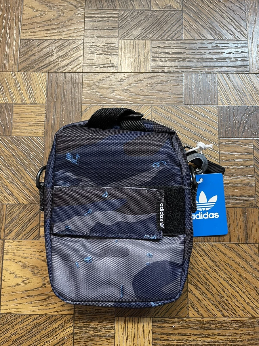 Adidas Originals Camo Festival Crossbody Bag - Green | H44675 | FOOTY.COM