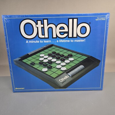 New OTHELLO Strategy Board Game Pressman Toy 1998 Factory Sealed