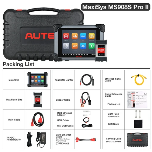 Autel MaxiSys MS908S PRO II ECU Programmer 2026 Car Scanner ECU Coding as Elite image 2