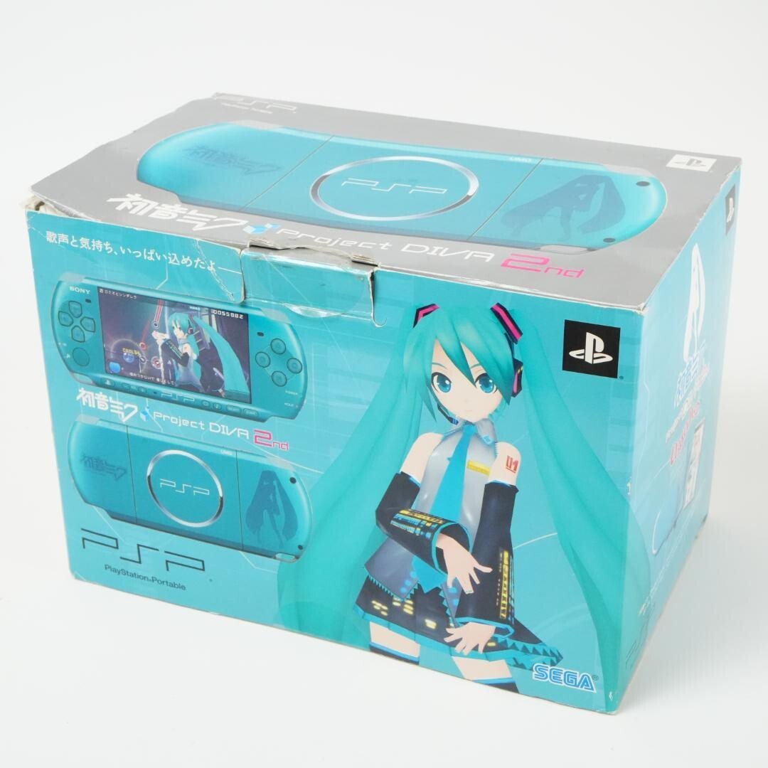 Sony PSP 3000 Console Hatsune Miku Project DIVA 2nd Ippai