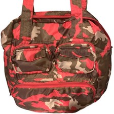 Lug Travel Puddle Jumper Borsa Imballabile‎ Borsa Rosa e Oliva Mimetica Leggera RFID