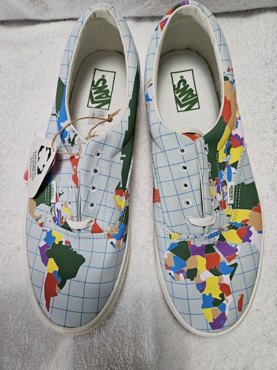 靴 vans save our planet Vans x Save Our Planet World Map Era Mens Size 11.5 New In