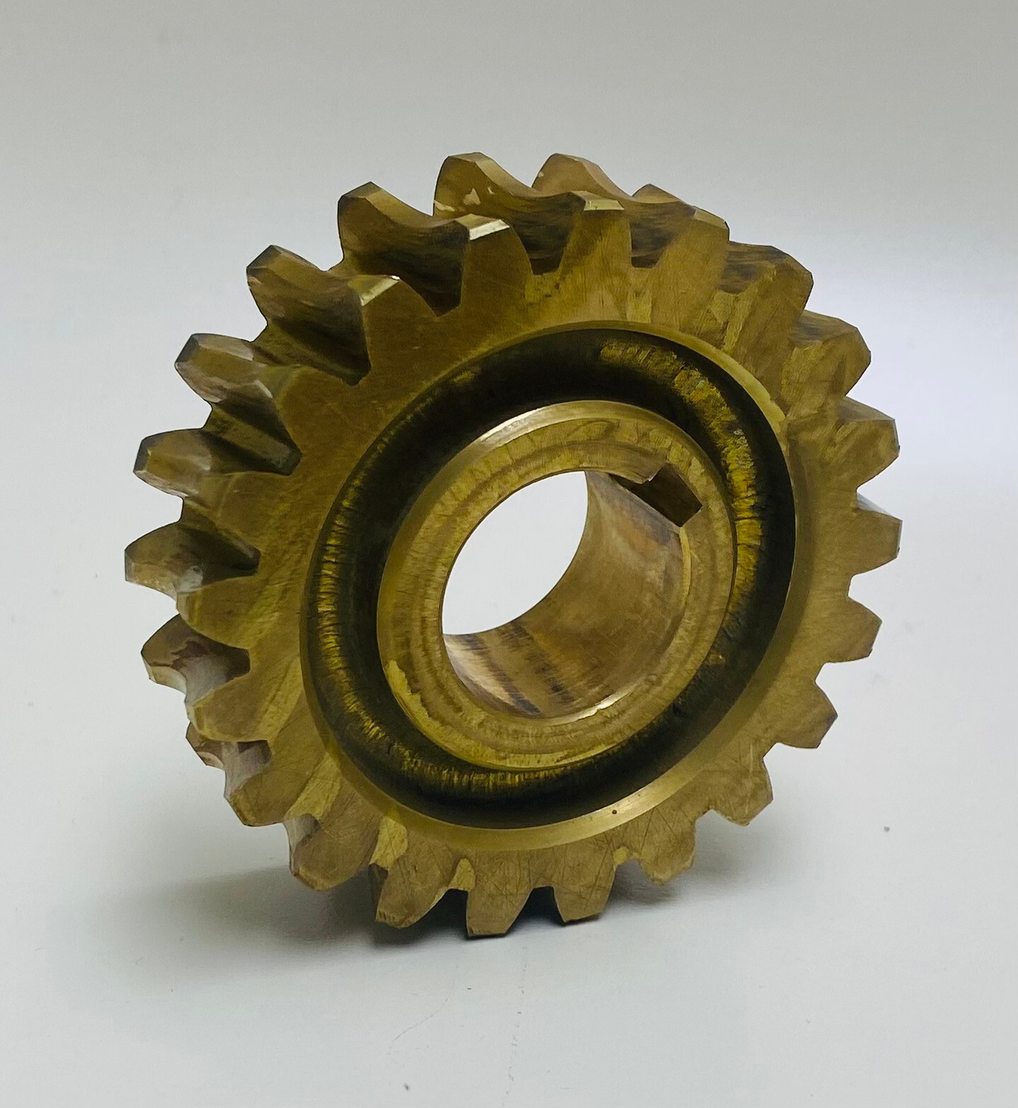 Gilson 21 Tooth Snowblower Worm Wheel Gear Used 10398 700421 for Oil