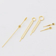 Set of Hands - Gold - Landeron 48 - 49 - 248 - 51 - Chrono - Watch Hands