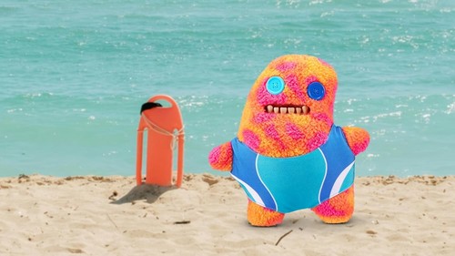 Fuggler Funny Ugly Monster 9" Plush Multi Listing, JAWS HAIRY LOVE FARTING MORE - Afbeelding 163 van 485