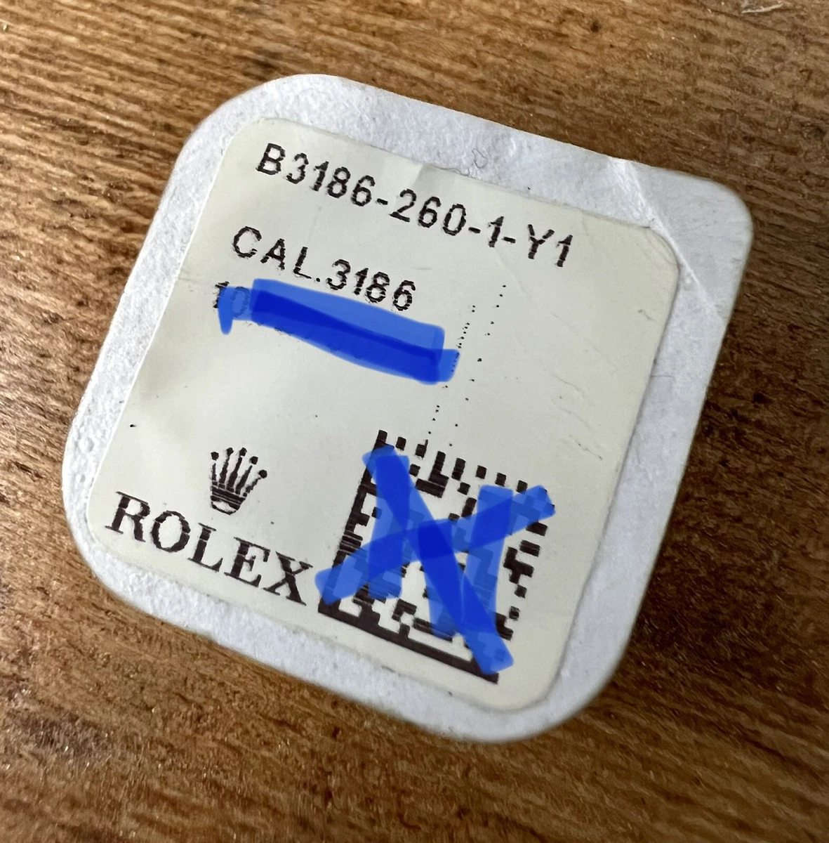 Rolex GMT Master II 3186 260 Minute Wheel GENUINE old version