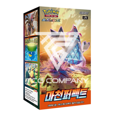Pokemon Skyscraper Perfect Expansion Pack Booster Box Korean Ver.