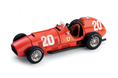Modellauto Formel 1 Diecast Brumm Ferrari 375 A. Ascari N. 20 6th Schweiz GP