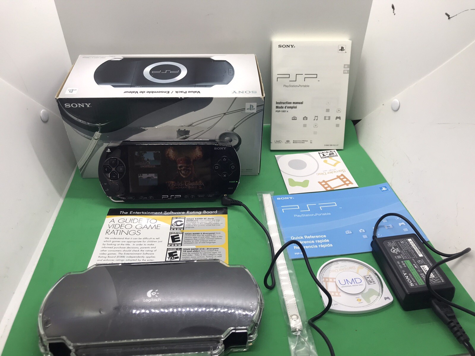 Sony PSP 1001 W/ Box & Accessories No Battery GoWork Recruitment