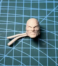 1/12 Unpainted Comics Angry Iron Fist Head Carved Model Fit 6'' ML Action Figure