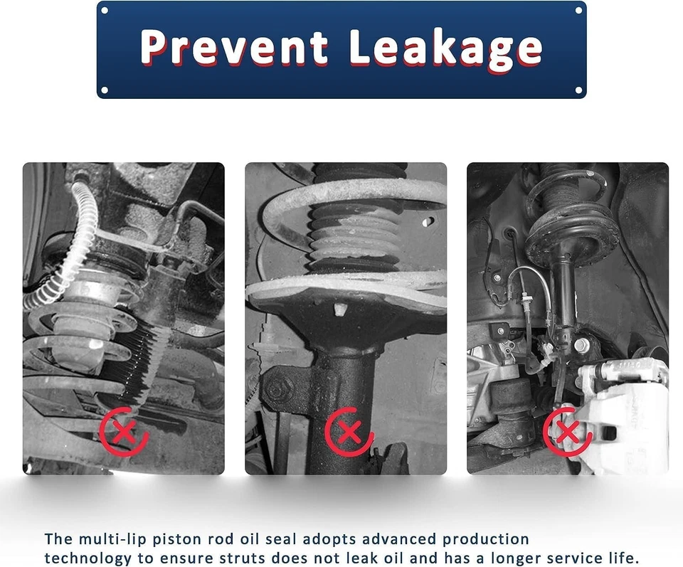 4PCS Front Struts & Rear Shock Absorbers For 2005-2015 Toyota Tacoma 4WD - Image 2 of 4