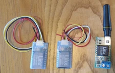 Tam Valley DRS-1 Transmitter and 2 Receivers for "Dead Rail" Layouts