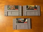 New ListingDonkey Kong Country 1 2 3 for SUPER NINTENDO - All Tested - DONKEY KONG TRILOGY