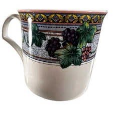 Mikasa Royal Harvest Tea Cup Ultra Ceram Mug Bone China Grape Set DX007