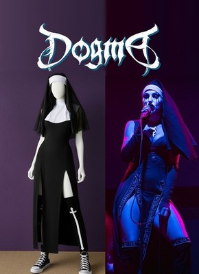 Dogma Nun Costume - Dogma Inspired Sexy Nun Outfit complete with all Accessories