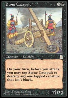 Portal 3 Kingdoms Stone Catapult x1 Light Play, English Magic Mtg M:tG
