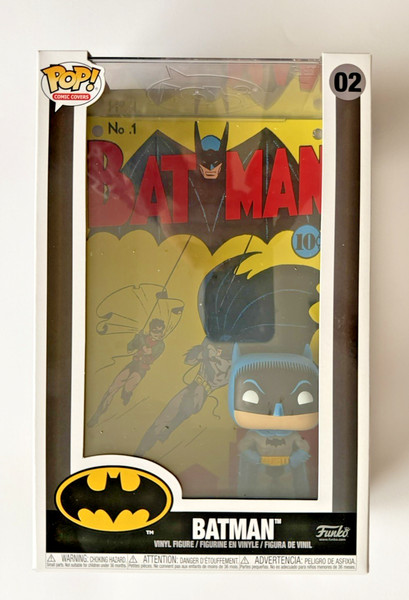 Funko pop #02 Comic Batman DC Cover Nuevo Original