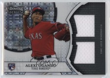 2011 Bowman Sterling X-Fractor Dual Rookie Relics /199 Alexi Ogando #XDR-AO 0l2q