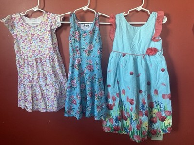 JXstar, Jumping Beans, Peanuts Ltd Girls  Floral Dresses Lot Size 6/6X/110