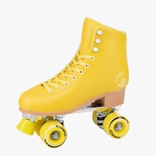 C SEVEN C7 Roller Skates, Lemon Pop Yellow, Size Men 9/Women's 10