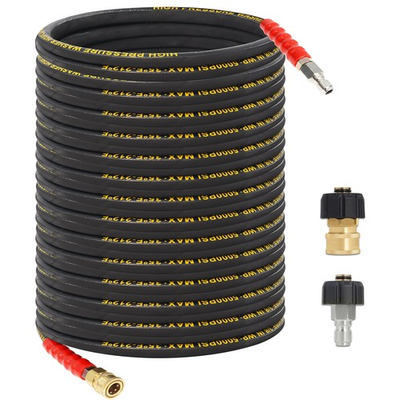 #ad #ad 100FT Pressure Washer Hose 3 8#x27;#x27; 5000 PSI High Tensile Wire Braided Kink Res... $224.79