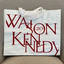 Watson Kennedy Seattle Recycled Reusable Recyclable Shopping Bag Tote 20th Anniv
