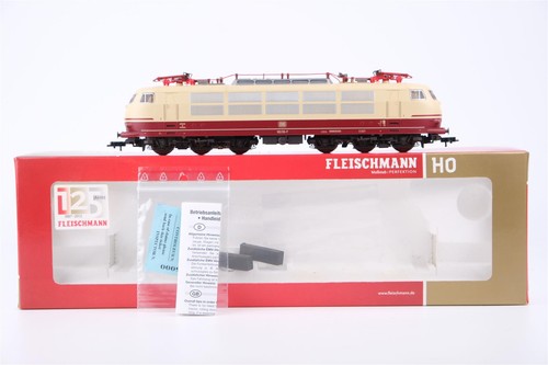 Fleischmann H0 437601 E-Lok BR 103 113-7 DB Gleichstrom Digital (Licht defekt) | Condition: Gebraucht