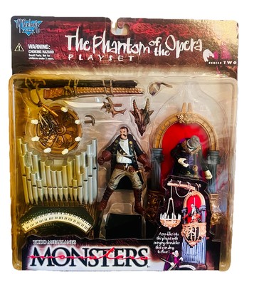 MOC 1998 TODD MCFARLANE'S MONSTERS THE PHANTOM OF THE OPERA PLAYSET SERIES TWO
