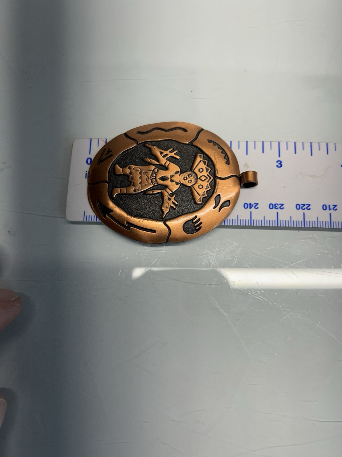 Solid Copper Pendant - image 4