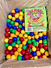 Sour Cry Baby Guts Gumballs One Inch Bulk Candy 1LB 2LB 3LB 4LB 5LB Gum Ball