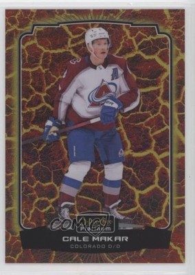 2022-23 O-Pee-Chee Platinum Hot Magma 422/499 Cale Makar #29 5q7