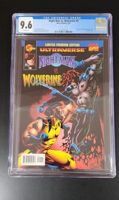NIGHT MAN VS. WOLVERINE 0 CGC 9.6 MARVEL/MALIBU