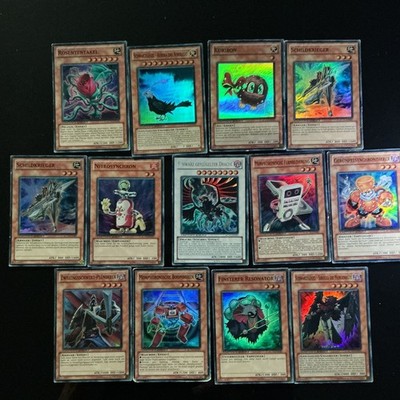 Yu-Gi-Oh! TCG Karten Lot   13x Deutsch Holo/Super Rare - LIMITIERTE AUFLAGE