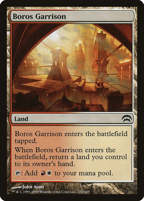 Boros Garrison NonFoil Planechase 131 NM MTG