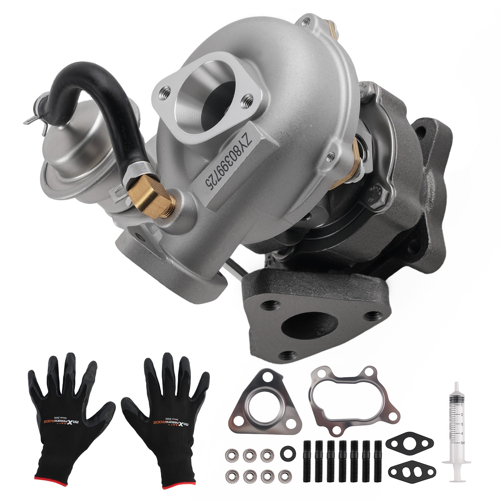 Turbocompresseur RHB31 VZ21 13900-62D51 en acier forgé pour moto 100HP