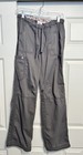 Koi Lindsey Womens Tall Medical Scrub Pants Gray Small Tall
