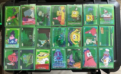 2025 Topps Chrome Spongebob GREEN - Pick your cards 1-200