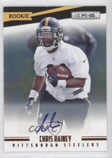 2012 Panini Rookies & Stars Rookie Signatures 99/99 Chris Rainey #162 Auto a8x
