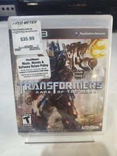 Transformers Dark Of The Moon Sony Playstation PS3 New Sealed