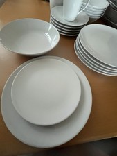 Tafelservice Geschirrset für 6 Personen, 18 Teile, Porzellan 