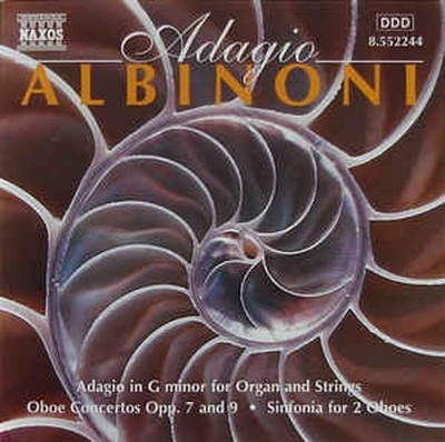 Albinoni, Tomaso - Adagio in G minor for Organ and Strings CD NEU