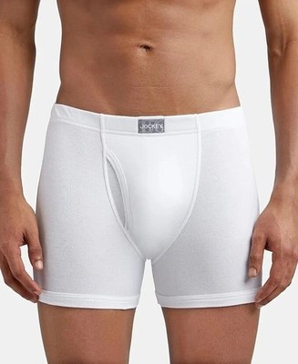 Jockey Herren Boxershorts Baumwolle Unterwäsche robust & weich 6er Pack