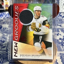 2024-25 SP Game Used #NG-14 Brendan Brisson New Grooves Jersey