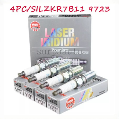 #ad 4Pcs NGK SILZKR7B11 9723 Laser Iridium Spark Plugs For Hyundai Elantra Santa Fe $12.99
