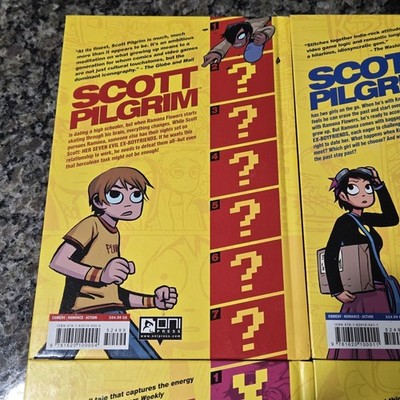 Scott Pilgrim Color Hardcover Set Volumes 1-4 – Bryan Lee O'Malley